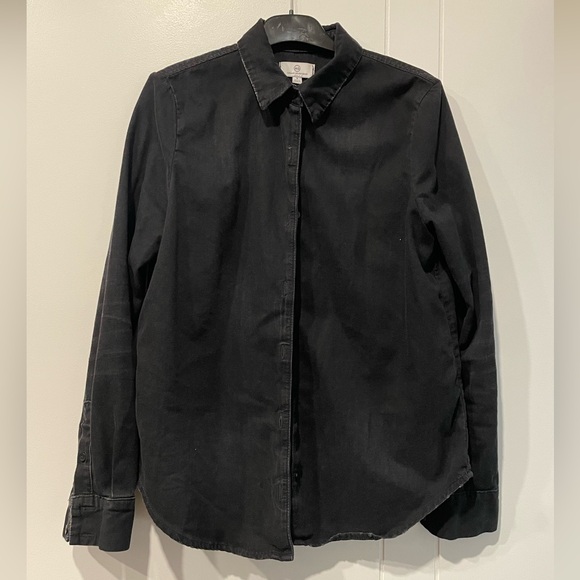 AG womens button down soft denim shirt - Picture 1 of 5
